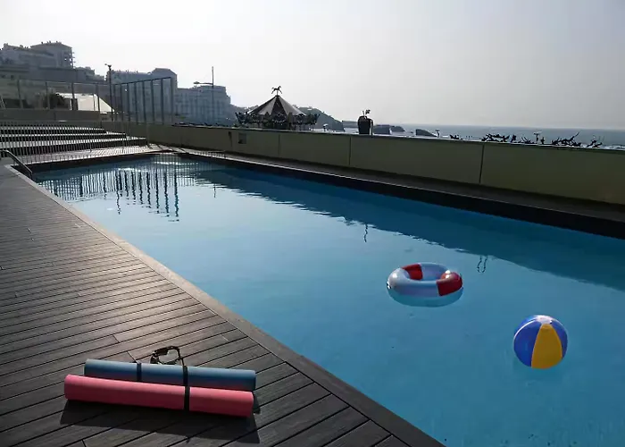 Lägenhet Baia - Vue Imprenable Sur La Biarritz
