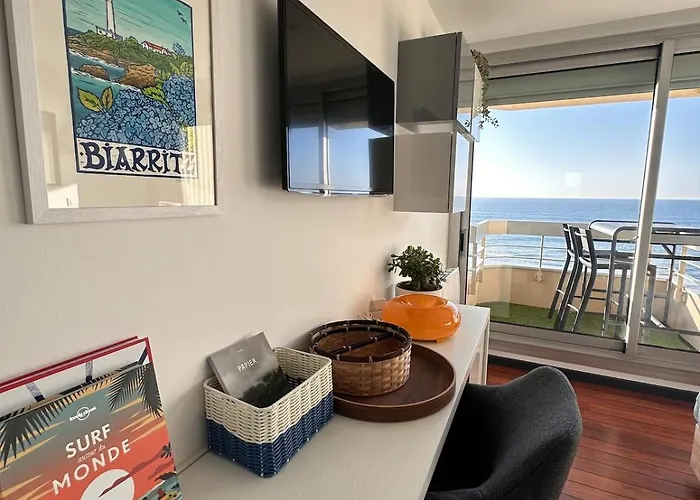 Apartment Baia - Studio Vue Imprenable Sur La Mer Biarritz